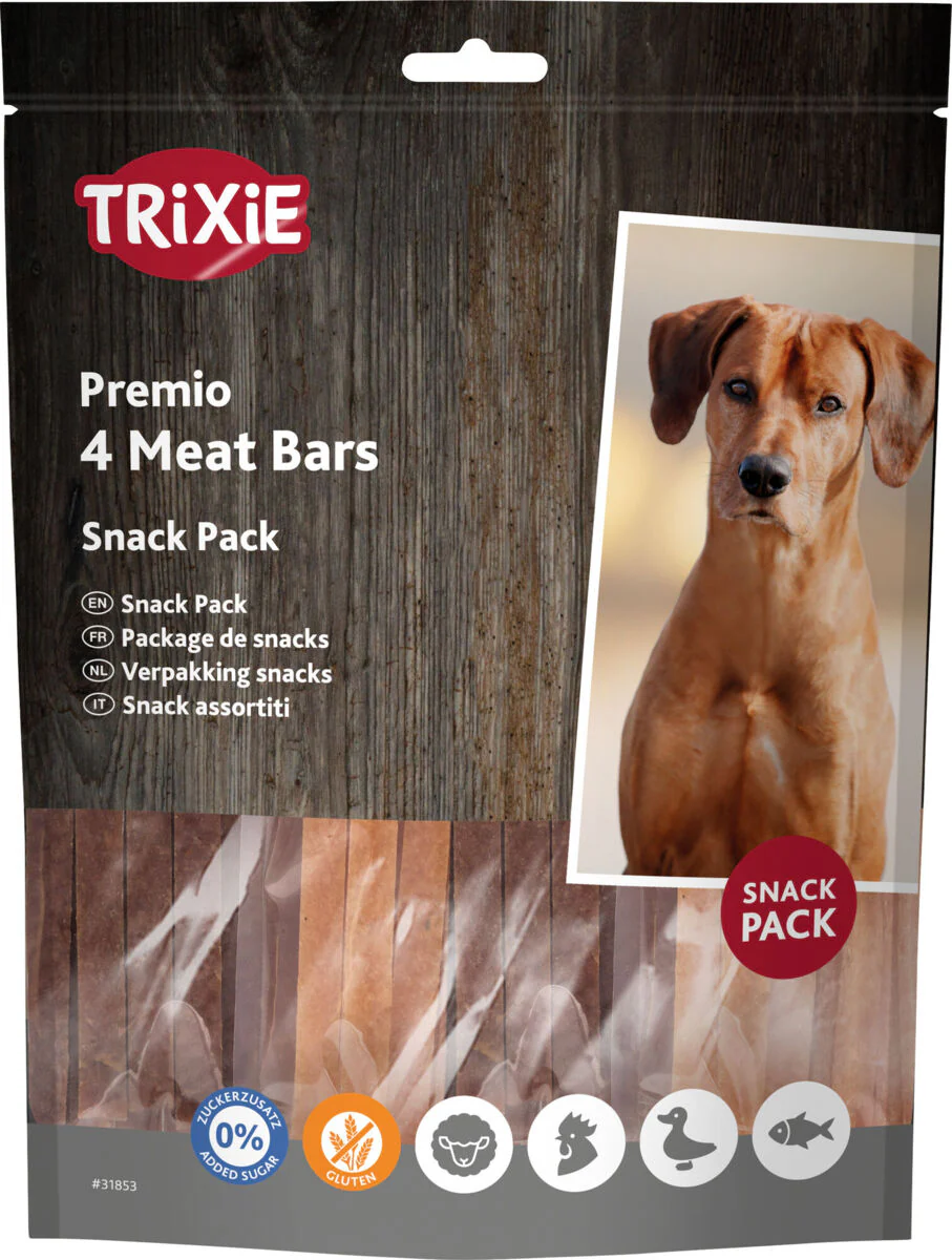 4 Meat Bars Snack Pack