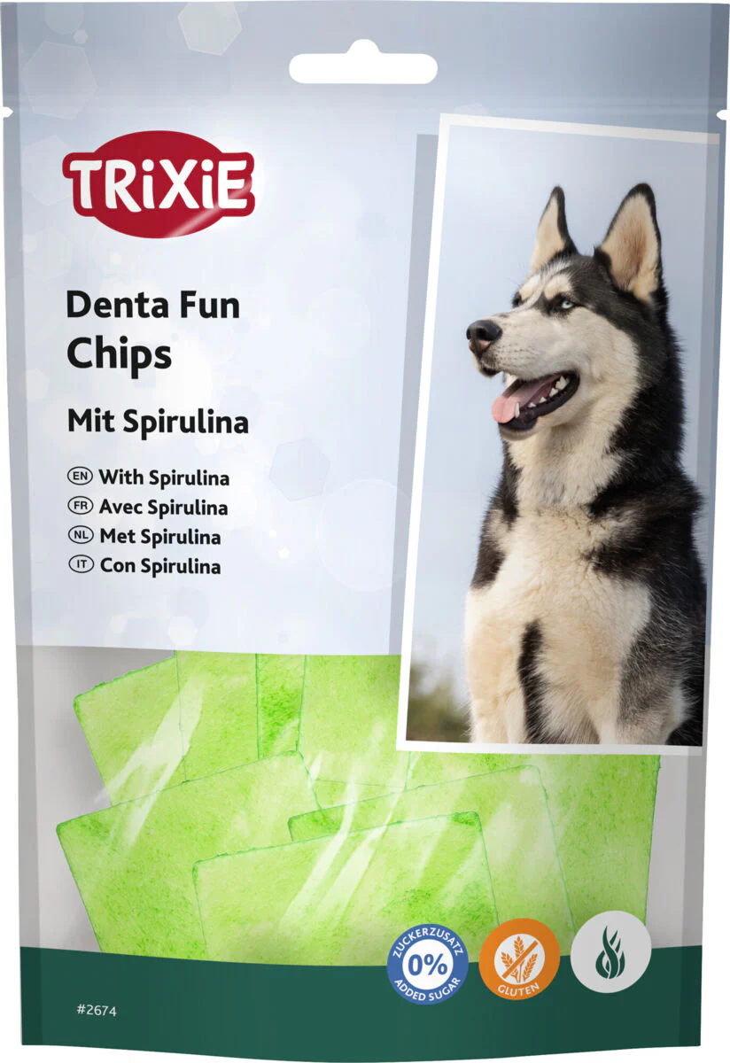 Chips mit Spirulina