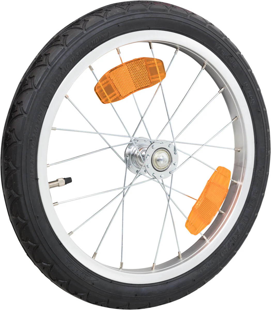 Ersatzrad für Fahrradanhänger mit 5 cm Bolzen