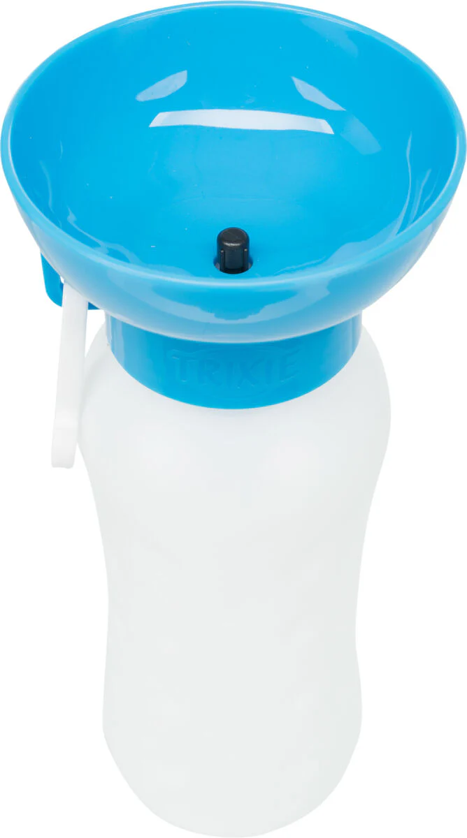 Flasche mit Trinknapf