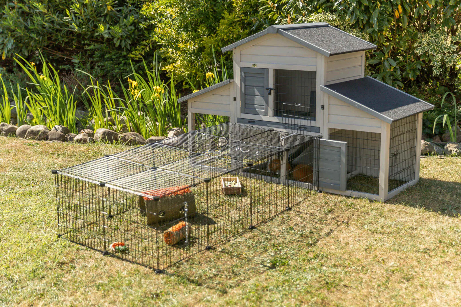 Kleintierstall mit Freilaufgehege - Image 12