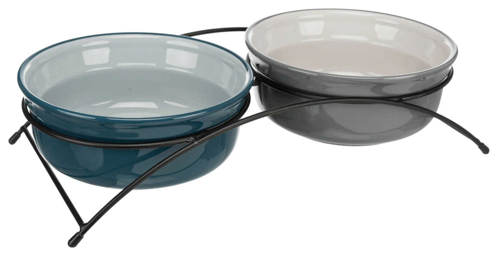 Napf-Set, Keramik/Metall - Image 17