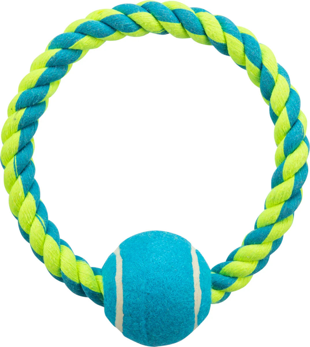 Tauring mit Tennisball, Baumwolle/Polyester